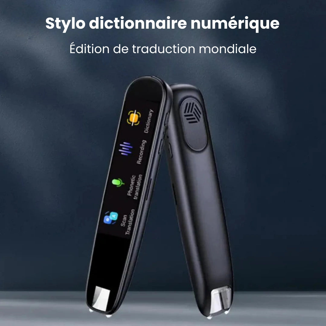 Stylo de traduction intelligent avec fonction de reconnaissance vocale