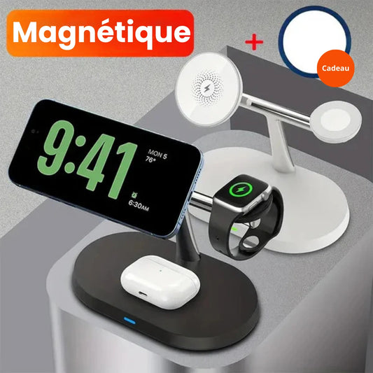 Chargeur sans fil magnétique 3 en 1