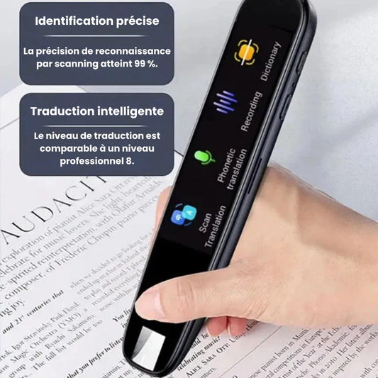 Stylo de traduction intelligent avec fonction de reconnaissance vocale